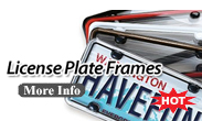 license plate frames